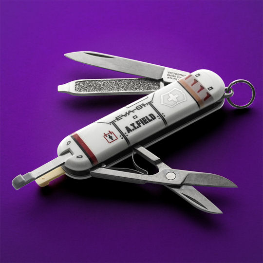 Evangelion AT Field Victorinox Classic SD EVA-01 Entry Plug