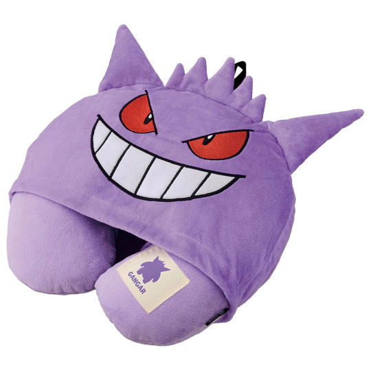 Pokemon Hooded Neck Pillow Gengar