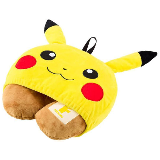 Pokemon Hooded Neck Pillow Pikachu