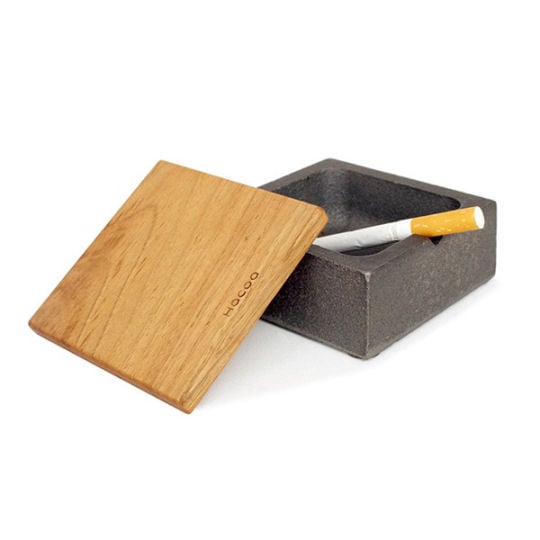 Hacoa Wooden Ashtray