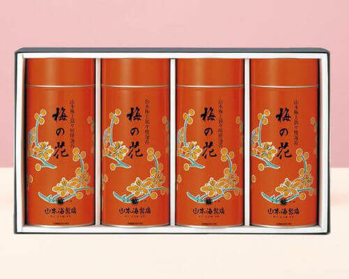 Yamamoto Noriten Umenohana Nori Seaweed (4 Pack)