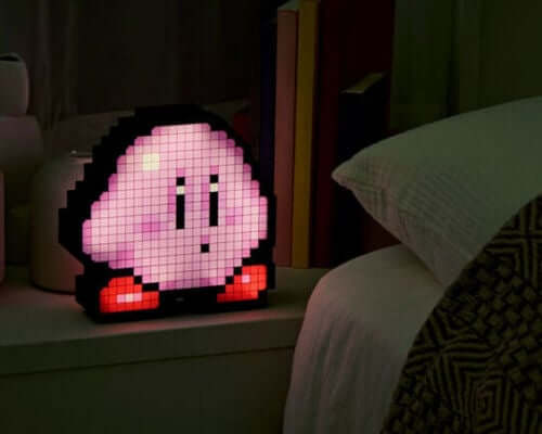 Super Deluxe Kirby Pixel Light